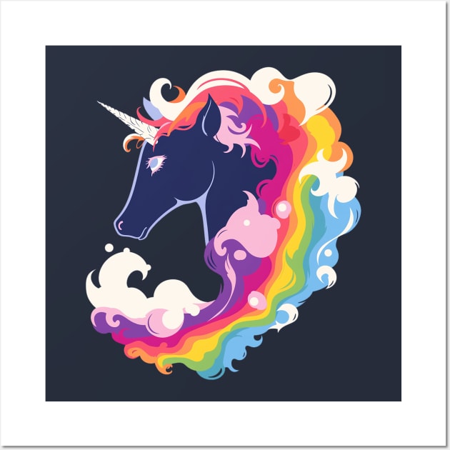 unicorn Wall Art by weirdesigns